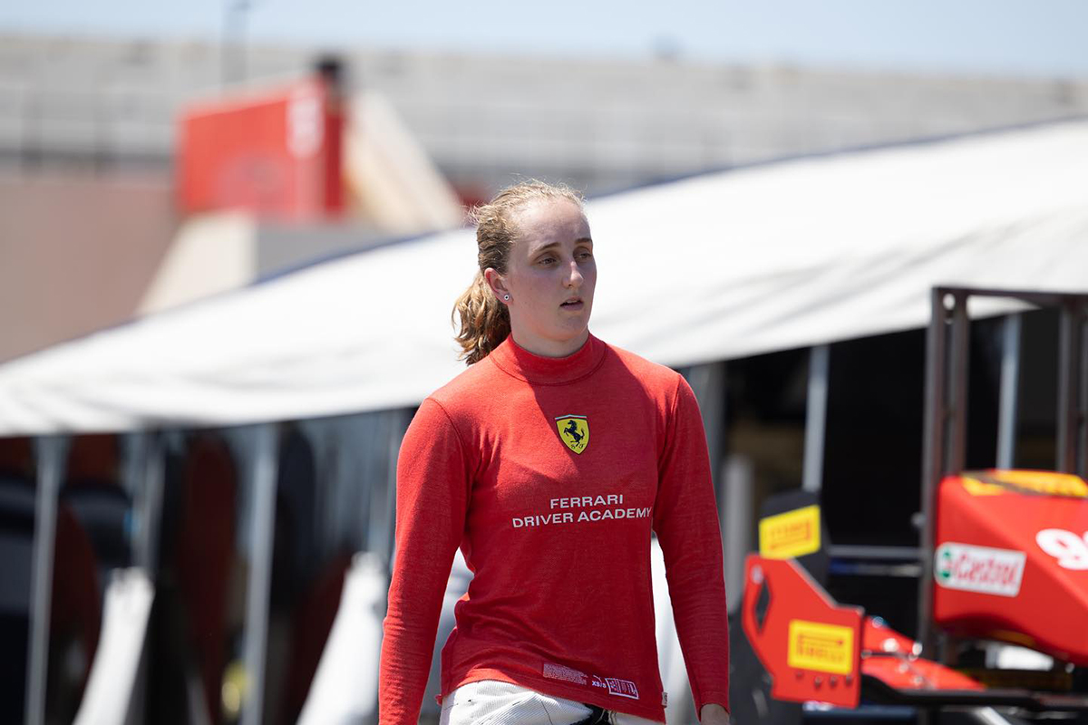 Maya Weug continued collecting points from Paul Ricard