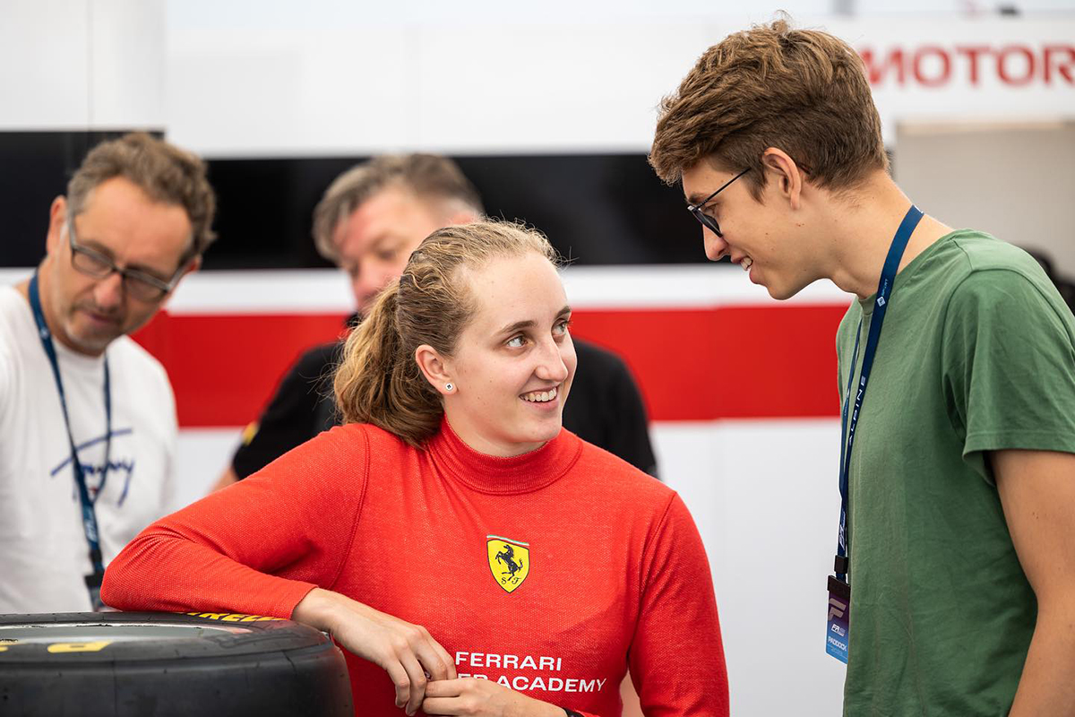 Maya Weug continued collecting points from Paul Ricard