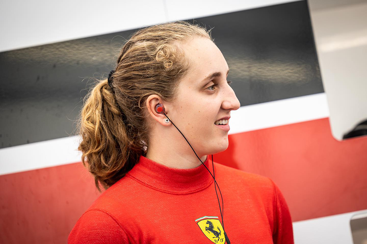 Maya Weug continued collecting points from Paul Ricard